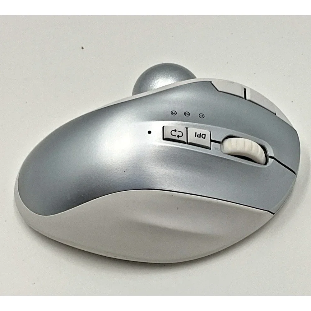 MT50 Wireless Trackball Mouse Ergonomic Silver Multi-Device‎